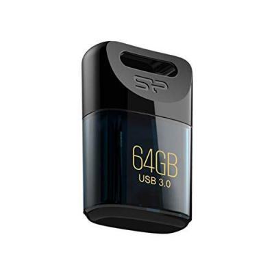 SILICON POWER Jewel J06 - Cl&eacute; USB - 64 Go - USB 3.0 - bleu fonc&eacute;
