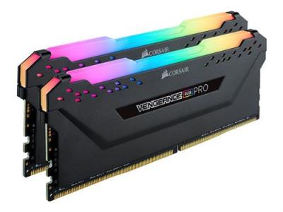 Corsair Vengeance RGB Pro 32 Go (2x16 Go) DDR4 4000 (PC4-32000) C18 Optimis&eacute; pour AMD X570 - Noire
