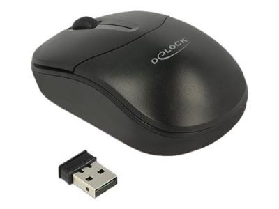 Delock maus mini optisch 3-tasten 2,4 ghz wireless