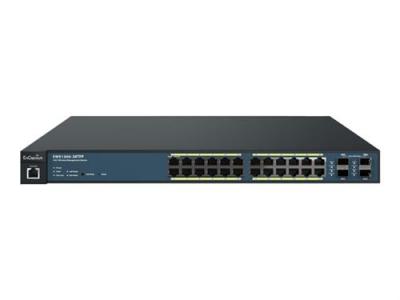 Switch 24p Gigabit Poe+ 410w & Ctrl 50 Bornes Wifi