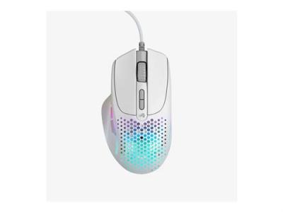 Glorious Model I 2 - Souris - ergonomique - optique - 9 boutons - filaire - USB - blanc