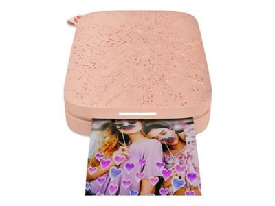 Hp Sprocket Portable Imprimante Technologie Zink 313 x 400 DPI 1 ppm Bluetooth Rose