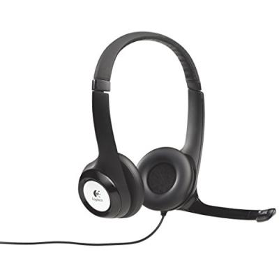 Logitech USB Headset H390 Micro-casque &agrave; filtrage de bruit Noir 