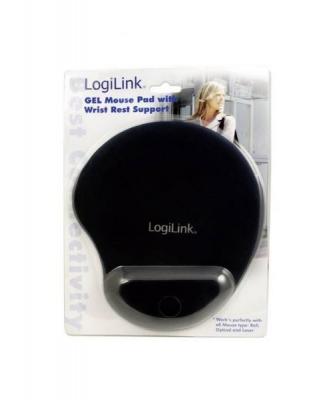 Tapis de souris avec repose-poignet LogiLink ID0027B ergonomique bleu