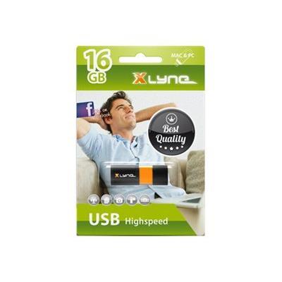 Cl&eacute; usb Xlyne Wave 16 gb usb 2.0
