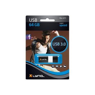 Cl&eacute; USB Xlyne Wave 64 GB USB 3.2 (1&egrave; g&eacute;n.) (USB 3.0)