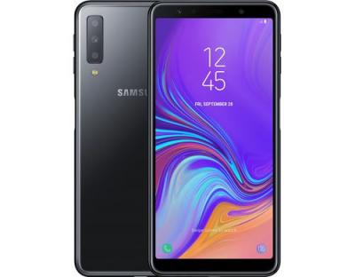 SAMSUNG Galaxy A7 2018 64 go Noir - Double sim - Reconditionn&eacute; - Excellent &eacute;tat 
