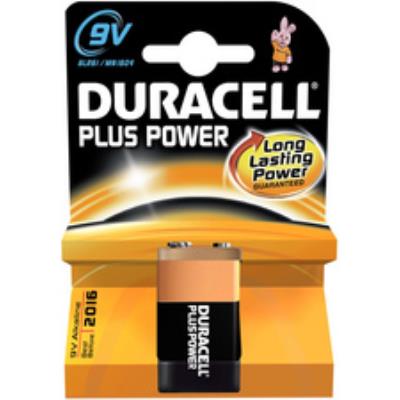 Duracell - Pile Alcaline - 9Vx2 Plus Power (6LR61)