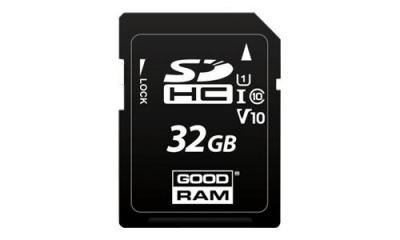 GOODRAM S1A0 - Carte m&eacute;moire flash - 32 Go - Video Class V10 / UHS-I U1 / Class10 - SDHC UHS-I