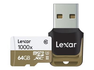 PROFESSIONAL 1000x MICRO SDXC 64 Go