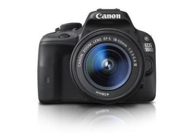 Reflex Canon EOS 100D Noir + Objectif Canon EF-S 18-55mm f/3.5-5.6 DC III 