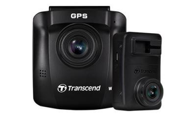 TRANSCEND 64GX2 Dual Camera Dashcam Dual 1440P GPS