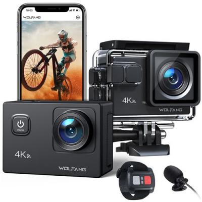 WOLFANG GA10001 Cam&eacute;ra Sport 4K 30 FPS WiFi