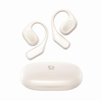 Ecouteurs open-ear true wireless, Bluetooth 6.0, basses boost, IPX5 - Blanc