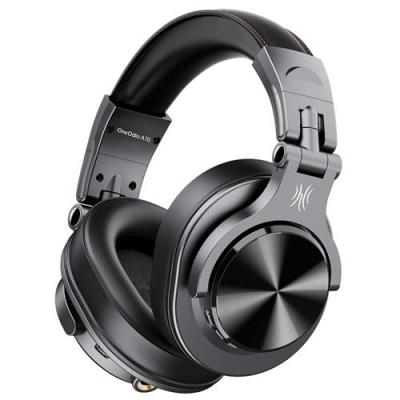 Casque audio bluetooth 5.2 studio dj 72h autonomie - fusion a70 - Noir
