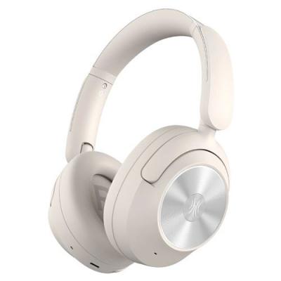 casque bluetooth hybride - a6 ANC - -48db ldac - Blanc 