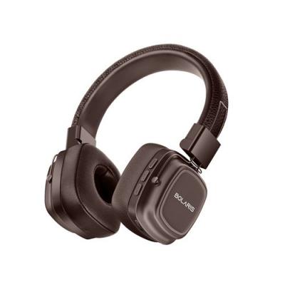 Avizar Casque St&eacute;r&eacute;o Bluetooth 5.3 Portland avec Micro Jack 3.5mm Marron