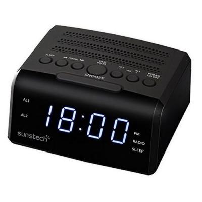 Sunstech Frd35ubk Alarm Clock Noir