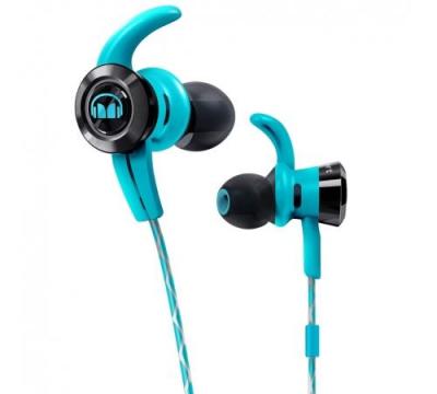 Ecouteurs Monster iSport Victory Bleu 