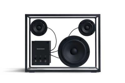 Enceinte sans fil Bluetooth Transparent Noir