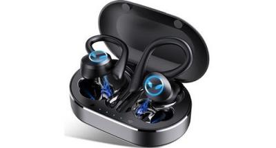 Ip7 etanche &eacute;couteur sans fil sport, oreillette bluetooth hi-fi son 3d st&eacute;r&eacute;o casque(noir)