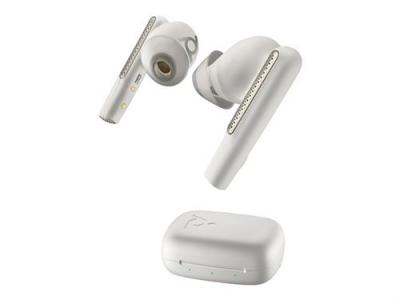 POLY Voyager Free 60 UC White Sand Earbuds +BT700 USB-C 7Y8L4AA 