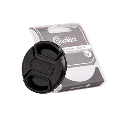 Starblitz SLC49 Bouchon d'Objectif avec Clip de Fermeture 49 mm Noir