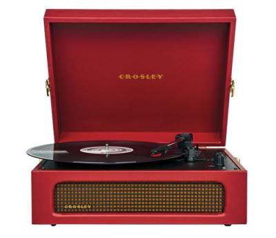 Tourne-disque Crosley Voyager Bluetooth bordeaux