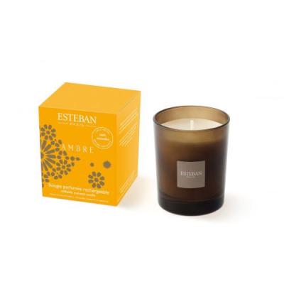 Bougie parfum&eacute;e esteban edition moka ambre