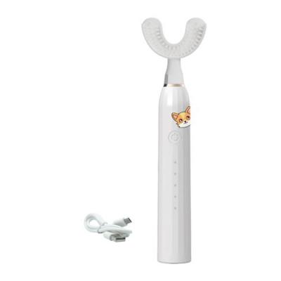 Brosse &agrave; dents &eacute;lectrique Y-Brush pour enfant KidsBrush Blanc 