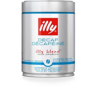 Caf&eacute; en grains Illy d&eacute;caf&eacute;in&eacute; - 12x250gr - Caf&eacute; de Grandes Marques