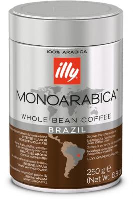 Caf&eacute; Illy - Caf&eacute; en grains Monoarabica Brasile - 250g - Illy - Br&eacute;sil