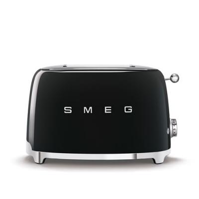 SMEG TSF01BLEU Grille-pain, M&eacute;tal, Noir
