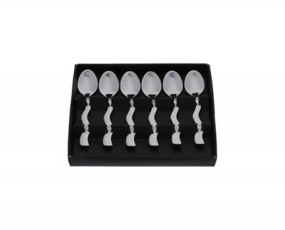 Jean Dubost Cr&eacute;ations 96001 Mixes Forges Coffret 6 Cuill&egrave;res &agrave; Moka