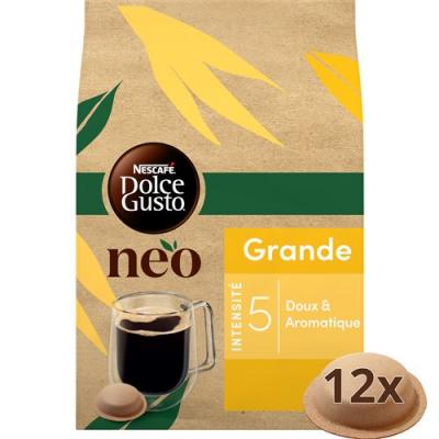 Caf&eacute; et th&eacute; Neo Par Dolce Gusto NEO by NESCAFE Dolce Gusto Grande X12