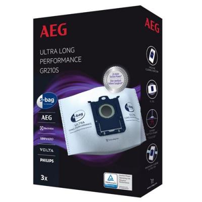 Pack de sacs pour aspirateur synth&eacute;tiques AEG S-bag Ultra Long Performance GR210S 