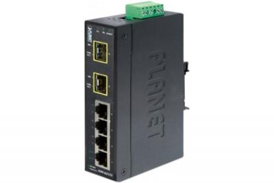 Planet ISW-621TF sw.ind. 4P 10/100 +2 sfp 100FX (-40+75&deg;C)