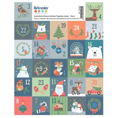 Stickers Timbres Beary Christmas
