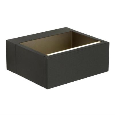 Lucide Goa - applique d'ext&eacute;rieur LED anguleuse en noir