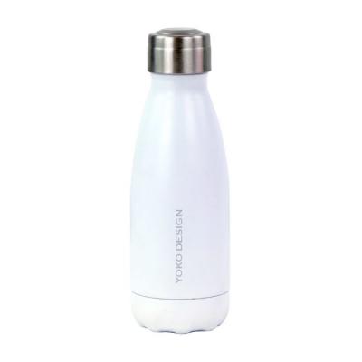 YOKO DESIGN Bouteille isotherme double paroi 260 ml blanc mat