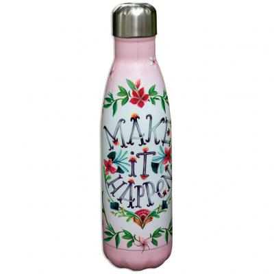 Enesco Bouteille isotherme en inox MAKE IT HAPPEN By Allen