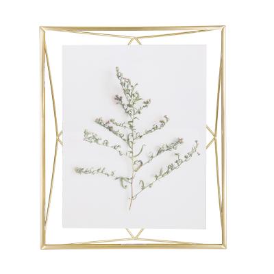 Umbra prism picture frame, metal, Laiton matt gold, 20 x 25 cm