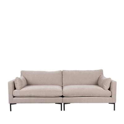 Summer - Canap&eacute; 3 places en tissu - Couleur - Beige