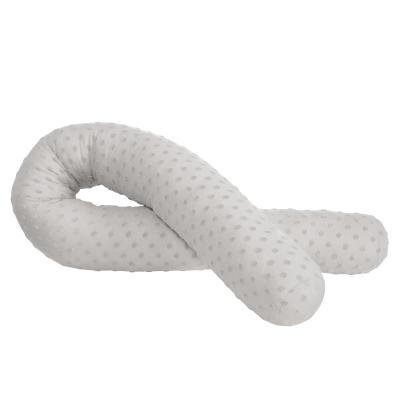 Roba Traversin - Tour De Lit B&eacute;b&eacute; "Lil Planet" 170x12 - Certifi&eacute; Gots - Gris Argent&eacute;