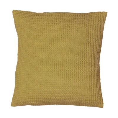Coussin Maia Blanc 45x45 cm Vert Badiane