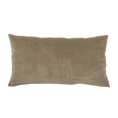Coussin uni Elise 30x50 cm Ficelle|Tentation