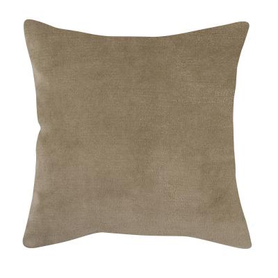 Coussin uni Elise 45x45 cm Ficelle|Tentation