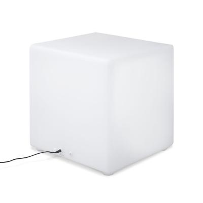 Cube lumineux LED 40cm 16 couleurs - rechargeable