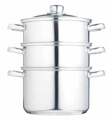 Cuit-Vapeur 3 Etages 20cm Steamer Kitchen Craft