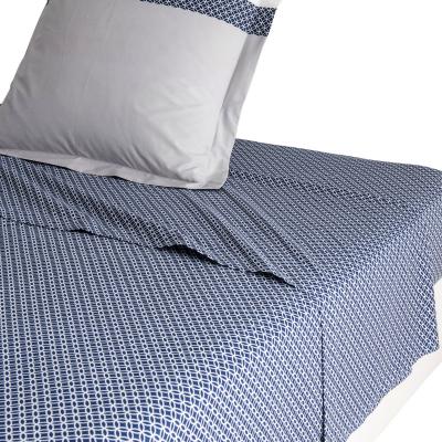 Drap Plat Imprim&eacute; En Bambou Gris240x300